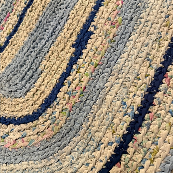 Set of Handmade Oval Braided Rugs - Picture 5 of 7